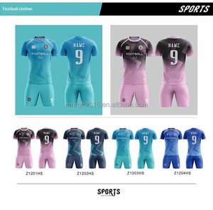 custom <b>soccer</b> football uniform jersey & short set sublimated breathable fabric - Product Image 1