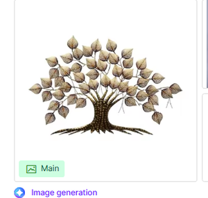 Decoración de Pared Moderna con Hoja de Ginkgo en Metal Dorado, Adorno Colgante Redondo de Hierro de Lujo, Decoración Floral para Sala de Estar, Escultura Artística para el Hogar - Product Image 5