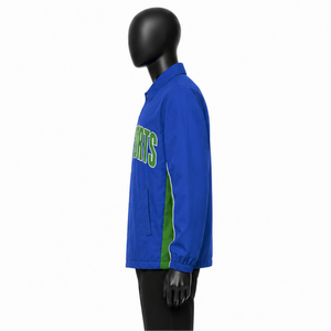 Custom Logo Men's Waterproof <b>Coach</b> Jacket Lightweight Windbreaker Sports Streetwear Varsity Jacket Wholesale Outdoor Casual Coat - Product Image 2