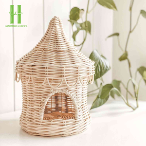 Article artisanal indispensable : Décoration élégante en rotin tressé au design moderne pour chambre d'enfant, salon et crèche - Rotin 2026 - Product Image 3