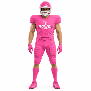 Uniforme Deportivo Ronald para Fútbol Americano, para Hombre, Verano, Corte Atlético, Tela Cómoda, Estampado 3D, Manga Corta - Product Image 3