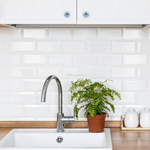 ลูกบิดเซรามิกสีฟ้าสีขาวลูกบิดประตูทำด้วยมือลูกบิดตู้ - Product Image 3