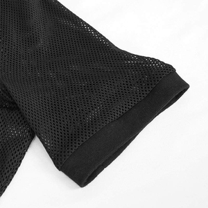 Mesh T Shirt Wholesale Mesh T Shirt Custom Team Mesh T Shirt Sports Mesh T Shirt Training Mesh T Shirt Summer Leisure Top - Product Image 4