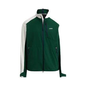 Premium Colour Block <b>Packable</b> Breathable Windproof Lightweight Water Repellent OEM Custom Golf Streetwear Windbreaker <b>Jacket</b> - Product Image 3