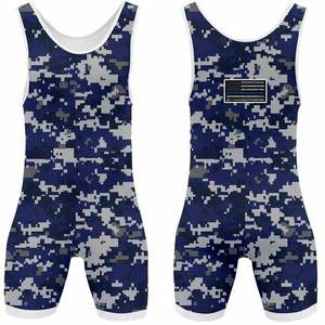 Nouveau Maillot de Lutte à Vente Chaude, Design Inédit, Impression Numérique Personnalisée du Logo, Équipement de Lutte - Product Image 1