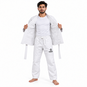 ชุดยิวยิตสูพรีเมียม BJJ Gi ลายทอง ผ้ากันหด น้ำหนักเบา ชุดฝึกซ้อม ชุดกีฬาแบบสั่งทำ ชุดกิโมโนบราซิล IBJJF - Product Image 3