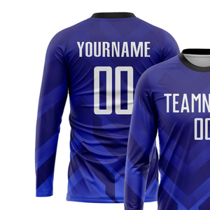 เสื้อฟุตบอลแบบกำหนดเองสำหรับทีม ชุดแข่งขันฟุตบอลแขนสั้น ระบายอากาศได้ดี แห้งเร็ว ชุดกีฬาสำหรับสโมสรและทีม - Product Image 3