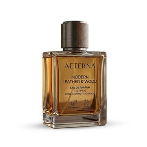 Perfume Masculino de Lujo y Larga Duración, Fragancia Moderna de Cuero y Madera, Ecológico, Certificado HALAL y Solución OEM Personalizable - Product Image 1