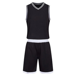 2026 Men Basketball Uniform Breathable Stretch Quick Dry Jersey Shorts Set Training Match Athletic <b>Performance</b> <b>Wear</b> Basketball - Product Image 1