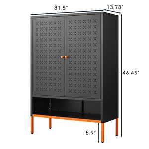 GJG HUA Shoe Rack Black Color - Product Image 3