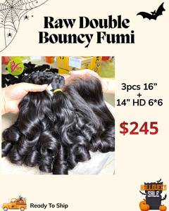 Extensiones de Cabello Humano Vietnamita de Donante Único, Doble Trama, Cutícula Alineada, Cierre 5*5 6*6, Precio Económico, ¡Gran Venta! - Product Image 3
