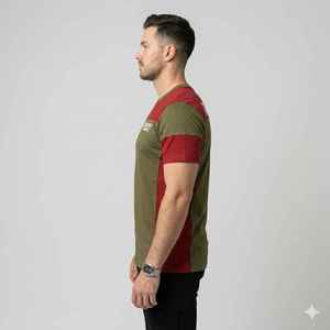 Camiseta Oversize de Hombre de Algodón Pesado al por Mayor, Estilo Distressed, Personalizable - Product Image 2