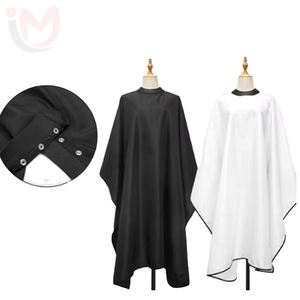 Capa de Barbero Impermeable y Ecológica con Logotipo Personalizado, Capas Profesionales de Pongee para Corte de Cabello - Product Image 4