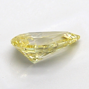 Diamant de laboratoire de 1,64 ct, taille poire, jaune intense fantaisie, VS2 - Product Image 4