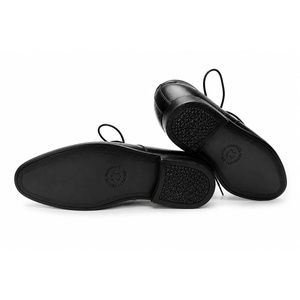 Elegantes Botas Formales de Hombre LEATHER STUDIO, Sin Cordones, Forro Interior de Cuero Genuino, Forro Transpirable, Suela de Goma Impermeable, Planas - Product Image 4