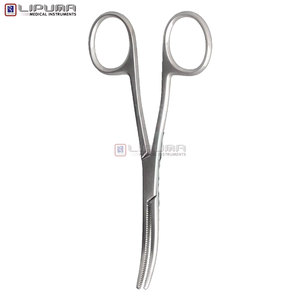 Pinces à écouvillons chirurgicales en acier inoxydable Bryant 13 cm - Certifiées CE, Instruments médicaux de classe I, Garantie 5 ans, Sécurité MOL - Product Image 4