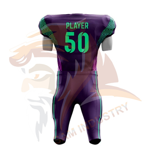 Ensemble de maillots et pantalons de football américain de qualité supérieure, sur mesure, pour hommes. - Product Image 5