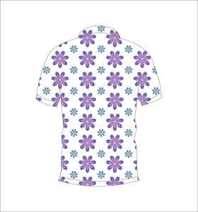เสื้อยืดพิมพ์ลายดอกไม้แบบกำหนดเอง แขนสั้นลำลอง แฟชั่นฤดูร้อน เสื้อยืดน้ำหนักเบา ใส่ได้ทุกวัน - Product Image 3
