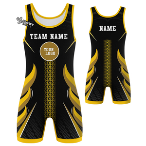 Wrestling Singlet Quick Dry Polyester <b>Adjustable</b> <b>Strap</b> Pull-On Closure Comfortable Bodysuit for - Product Image 3