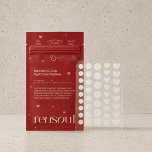 Reusoul Hydrocolloid Collagen Blemish AC Cica Spot Cover Patches Traitement des Imperfections Patch Hydrogel Forme Circulaire 41 Patchs Tous Types de Peau - Product Image 1