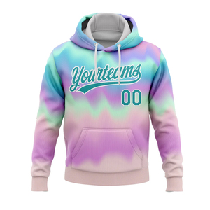 Vêtements de sport personnalisés avec impression par sublimation, sweats à capuche pour hommes, manches longues, respirants, séchage rapide, sweats à capuche pour adultes - Product Image 5