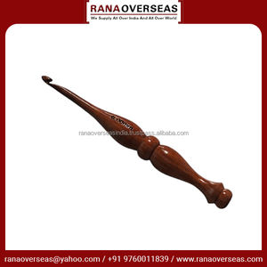 Alfiler de tejer de madera de alta calidad, agujas de ganchillo hechas a mano para ganchillo a un precio asequible - Product Image 3