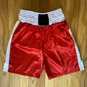 Red Boxing Uniform Set Sleeveless Tank Top and Shorts Unisex Breathable Polyester Training Gear for Adults 2026 OPM - Product Image 3