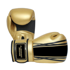 Gants de Muay Thai fabriqués au Pakistan, prix bas, haute qualité, confortables, en cuir. - Product Image 1
