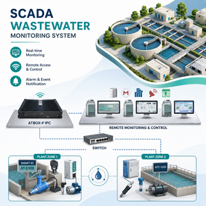 Sistema de Control SCADA para Aguas Residuales Industriales |   Solución OEM de ATSCADA - Product Image 1