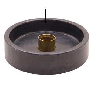 Brûleur d'encens en stéatite naturelle pure de forme multicolore et ronde avec un produit de haute qualité et de première classe pour les cadeaux Article - Product Image 4