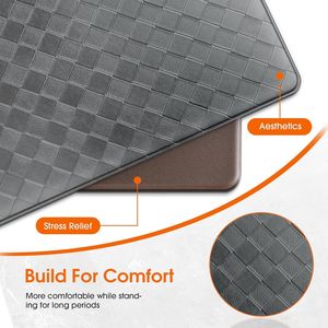 2 Tappeti da Cucina Antifatica, Tappetini Ammortizzati Antiscivolo per Lavello, Tappetini Impermeabili per Pavimento della Cucina - Product Image 5