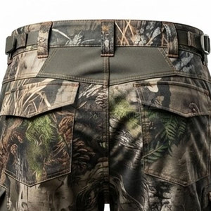 Pantalones Cortos de Caza para Hombre, Reforzados, 100% Algodón, Sólidos, Casuales, de Secado Rápido, Transpirables, Ecológicos, Resistentes al Desgarro - Product Image 6