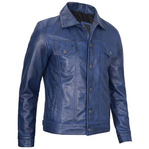 Top Hot Premium Quality <b>Leather</b> <b>Jacket</b> for Men Style with 100% Original Cow Hide <b>Leather</b> <b>Jacket</b> OEM Serviced Customized - Product Image 3