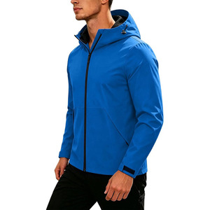 Men's Hood <b>Rain</b> <b>Jacket</b> Waterproof Windproof Windbreaker Outdoor Raincoat - Product Image 1