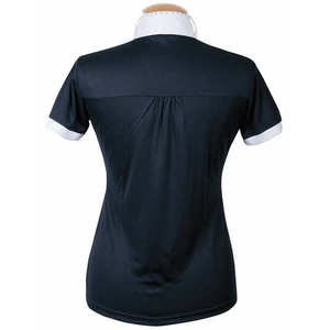 2024 New Equestrian Women's Horse Competition Shirts Horse Riding Show Clothing Spandex/Polyester Embroidered Logo - Product Image 3