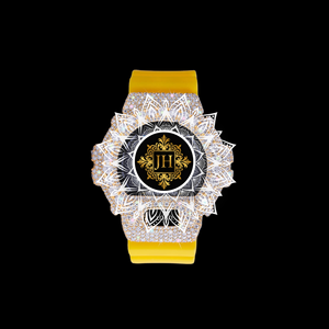 Reloj de Lujo con Cristales de Zafiro y Correa de Acero Inoxidable, con Diamantes de Moissanita y Cuarzo de Alta Calidad, Estilo Joyería de Moda - Product Image 4