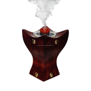 Designer Wooden Incense Burner Handmade <b>Decorative</b> Incense Holder for Meditation Aromatherapy Living Room Office - Product Image 3