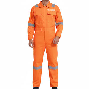 Wholesale Safety Wear <b>Overall</b> Uniform Custom PPE Coverall for Manufacturing <b>Construction</b> and Logistics - Product Image 4