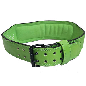 Cinturón de Levantamiento de Pesas Ajustable de Cuero Vacuno de 10 mm de Grosor con Hebilla de Palanca para Entrenamiento de Fuerza y Levantamiento de Pesas en el Gimnasio - Product Image 6