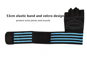 Premium Gym Fitness <b>Gloves</b> with Non-Slip Grip and Wrist Support for <b>Men</b> & Women Breathable Gym Workout <b>Gloves</b> - Product Image 3