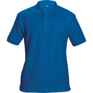 Haute qualité hommes à manches courtes 100% coton Piqué tissus 180gsm OEM Bangladesh usine polos à la mode - Product Image 1