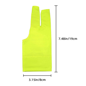 Guantes de Snooker de Medio Dedo 100% Transpirables y de Secado Rápido, Guantes de Snooker de 3 Dedos Transpirables Antideslizantes - Product Image 4