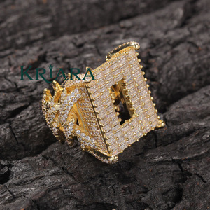 Bague en argent 925 avec diamant de laboratoire taille baguette couleur D, bijoux de luxe pour femme, idéale pour mariage - Product Image 3