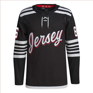 Maillot de hockey personnalisé sublimé de qualité supérieure MKB |   Tissu en maille 100% polyester respirant à impression personnalisée |   Col en V Manches longues Unisexe - Product Image 1