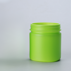 OEM ODM Custom Logo 500ml HDPE <b>Plastic</b> Cosmetic <b>Jar</b> Cylinder Shape Body Cream Hair Conditioner Packaging Vietnam Supplier - Product Image 2