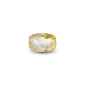 Handcrafted 5.1 Carat Oval Cut Yellow Sapphire Loose Gemstone for Fine Jewelry - Product Image 1