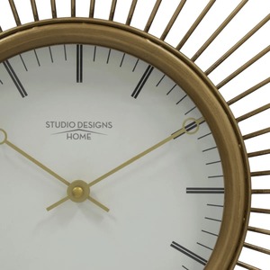 Modern Metal <b>Wall</b> <b>Clock</b> Silent Quartz Analog <b>Decorative</b> <b>Clock</b> for Living Room <b>Decor</b> At Best Price - Product Image 3