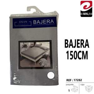 BAJERA 150CM - Sábana Ajustable Lisa con Volante para Cama - Product Image 3