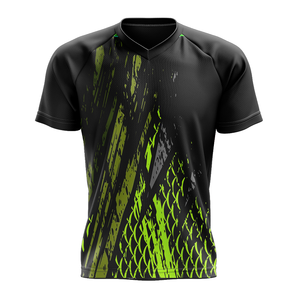 Camiseta Premium para Hombre con Cuello en V, Diseño Estampado a la Moda, Manga Corta, Transpirable, de Algodón, Resistente a las Arrugas y de Ajuste Suave 2026 - Product Image 1