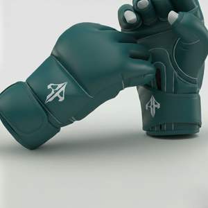 Gants de boxe pour hommes en cuir PU de haute qualité, légers, à doigts entiers, avec fermeture lacée, pour adultes, RIVIAN - Product Image 6